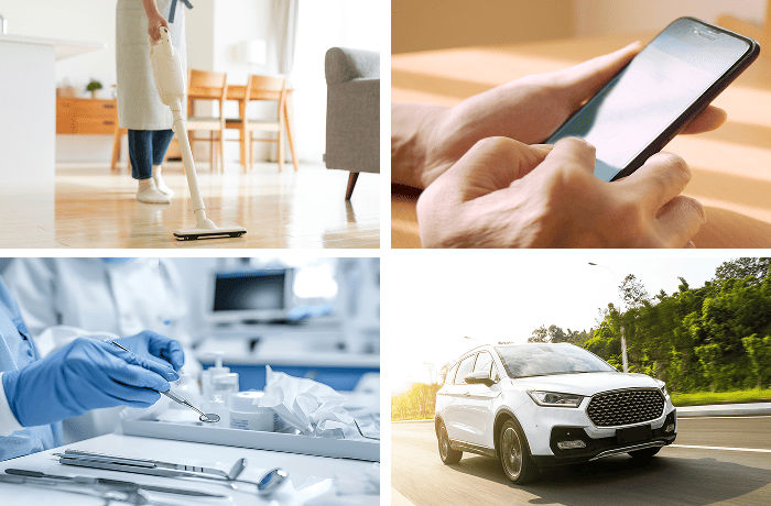 社会と暮らしを⽀える技術⼒